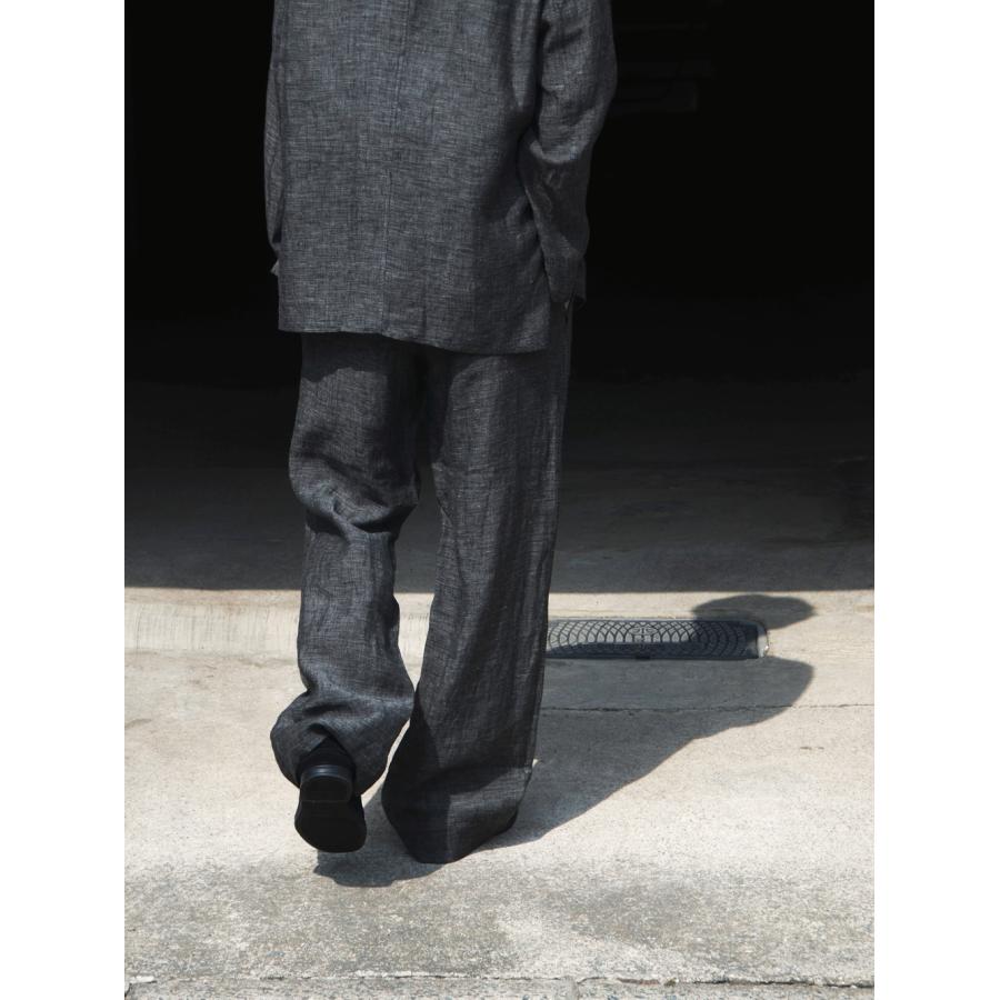 NAM OU RIVER TRIP PANTS (BLACK MIX) NK03260F144の画像