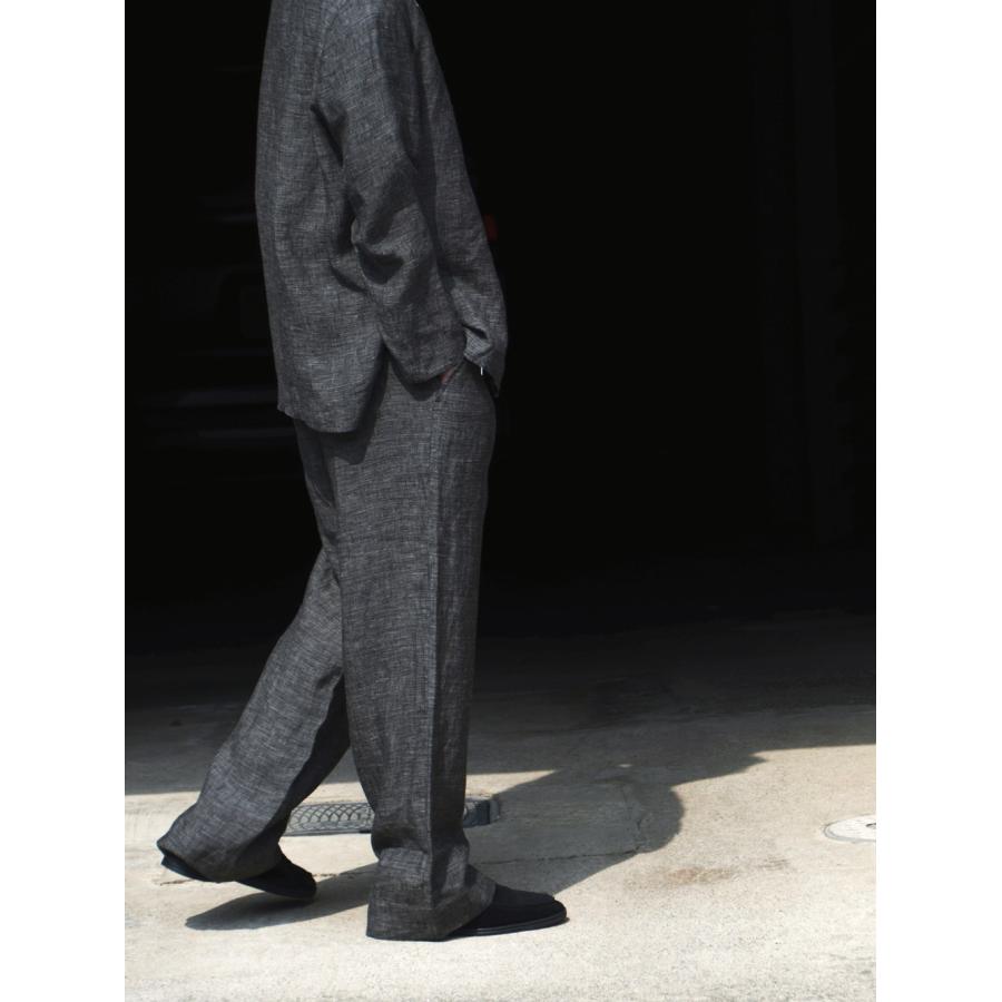 NAM OU RIVER TRIP PANTS (BLACK MIX) NK03260F144の画像
