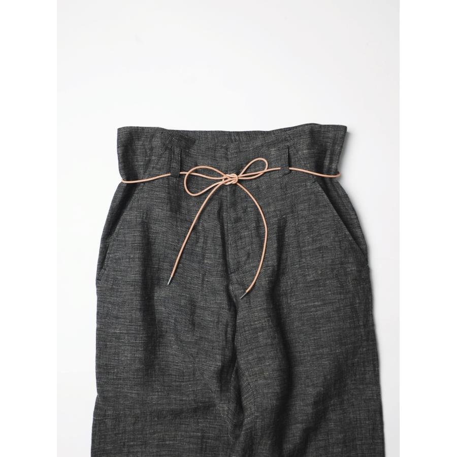 NAM OU RIVER TRIP PANTS (BLACK MIX) NK03260F144の画像