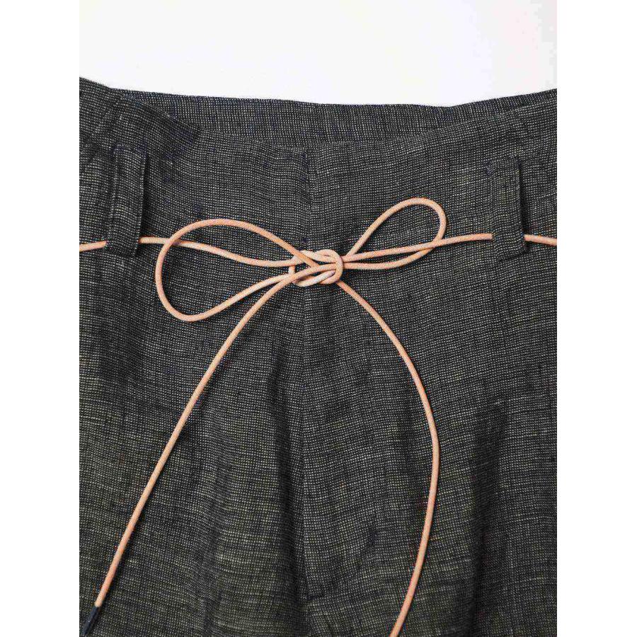 NAM OU RIVER TRIP PANTS (BLACK MIX) NK03260F144の画像