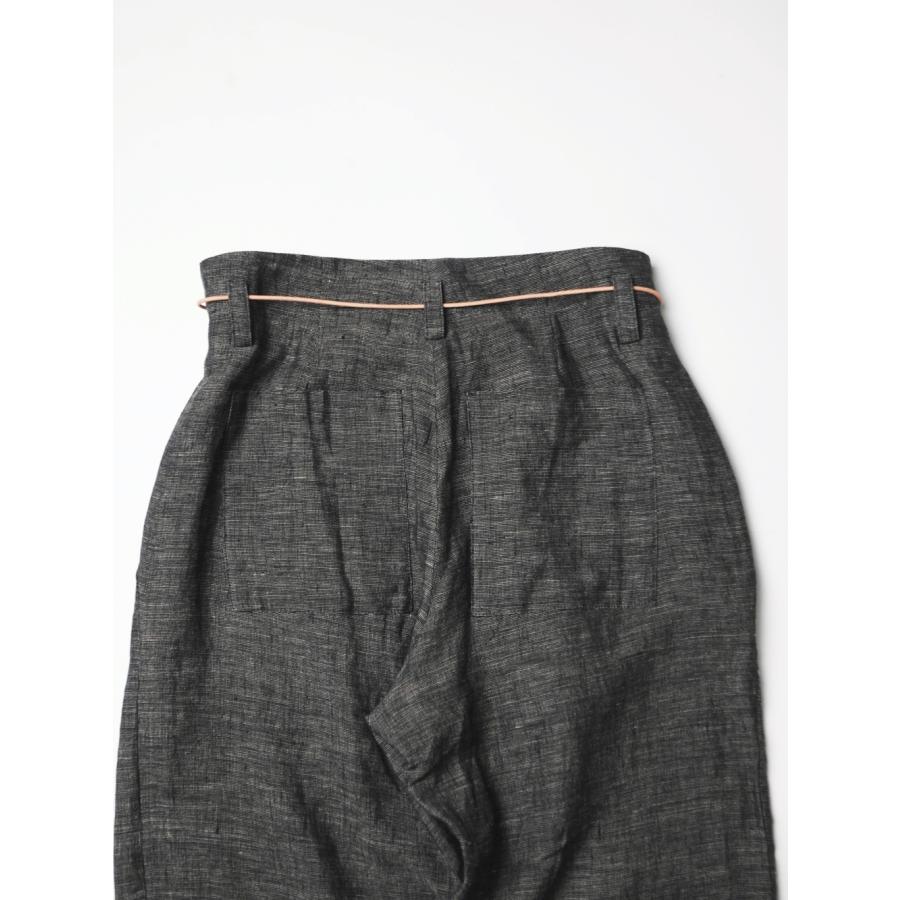 NAM OU RIVER TRIP PANTS (BLACK MIX) NK03260F144の画像