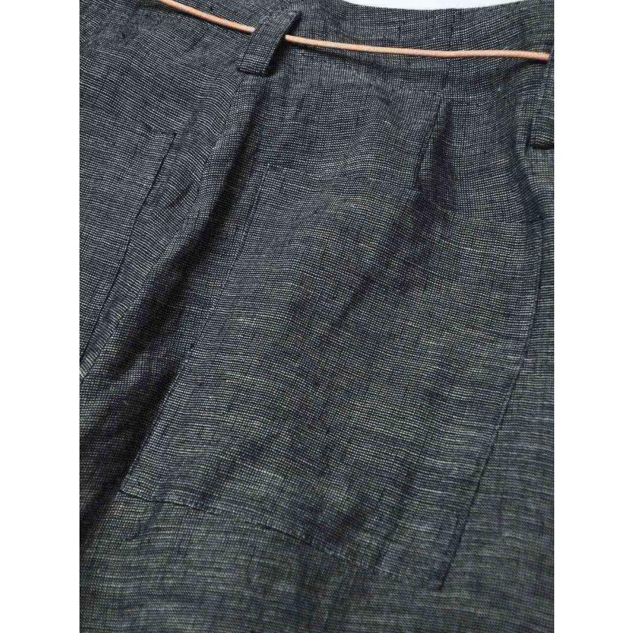 NAM OU RIVER TRIP PANTS (BLACK MIX) NK03260F144の画像