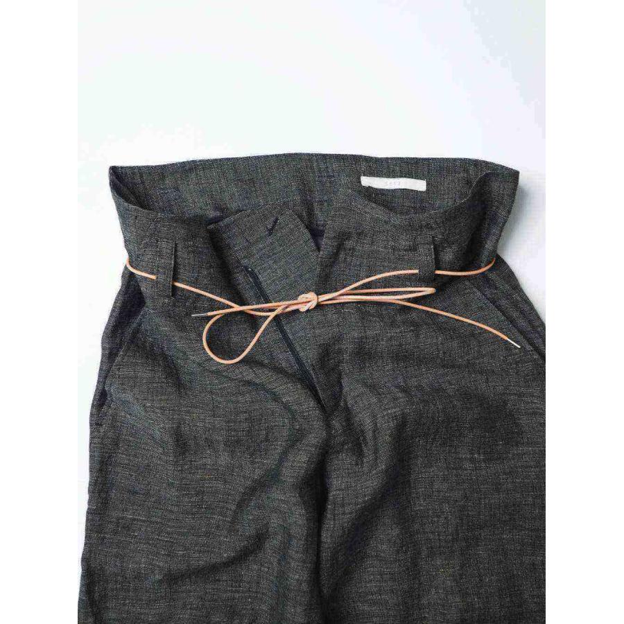 NAM OU RIVER TRIP PANTS (BLACK MIX) NK03260F144の画像