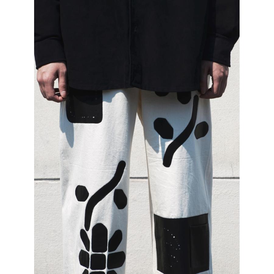 Bespoke pants 001 (White) Pn013の画像