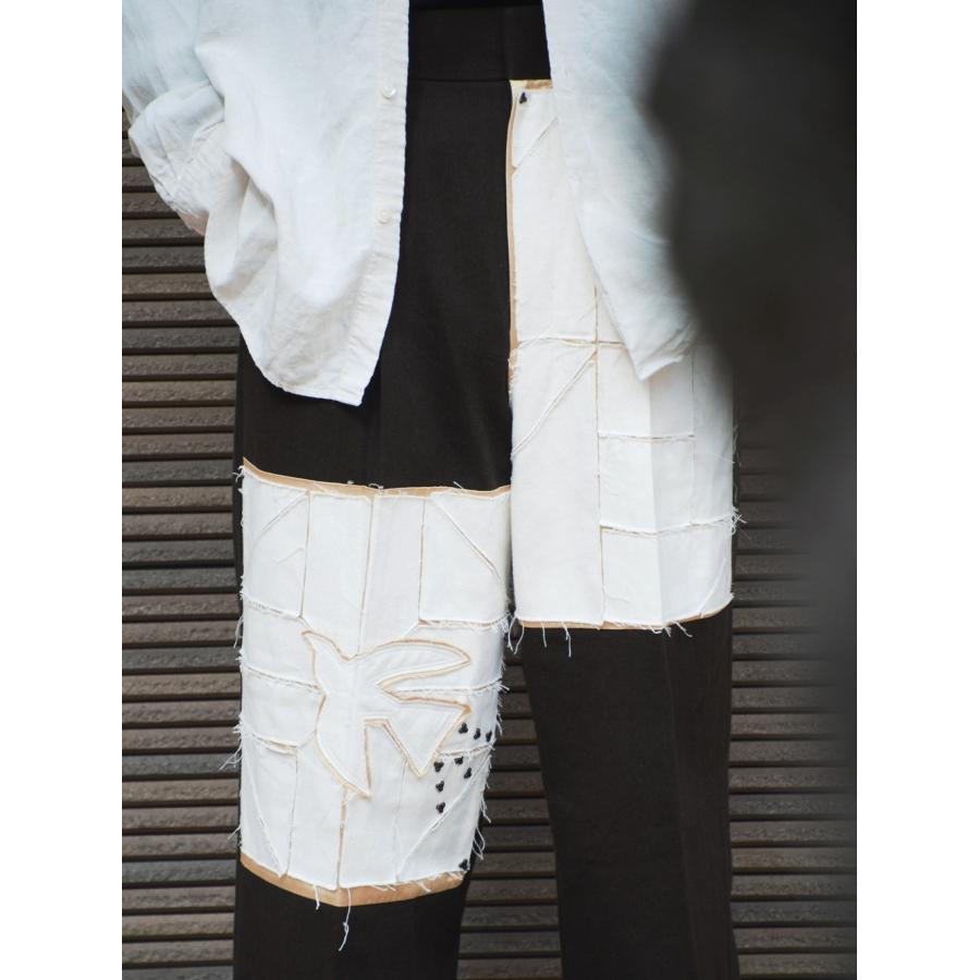 Tuck pants 008 (Brown) Pn021の画像