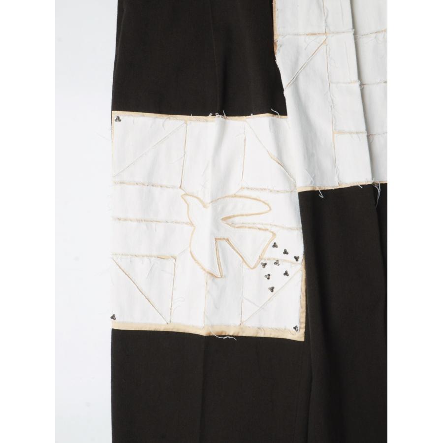 Tuck pants 008 (Brown) Pn021の画像