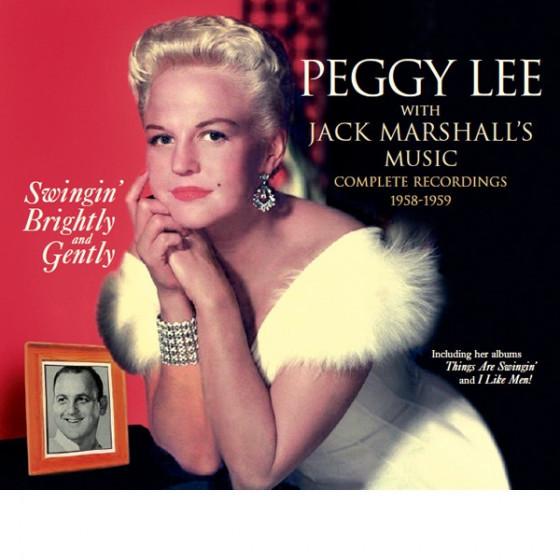 Swingin' Brightly And Gently - Peggy Lee With Jack Marshall's Music (2 LP + 10 Single Tracks) (Peggy Lee)｜itempost