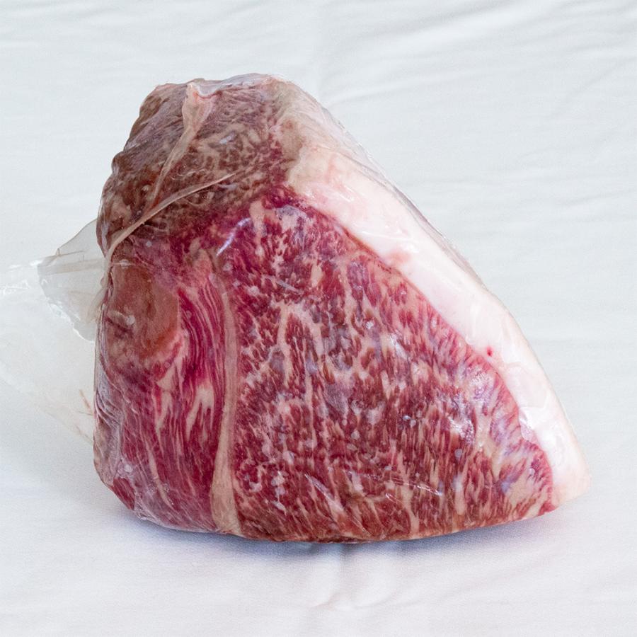 在庫限り特別価格！【ハラールビーフ】黒毛和牛肉ブロック イチボ／1.1kg／知床牛A5ランク 北海道産／Halal Beef H-bone [Hokkaido SHIRETOKO Wagyu Beef] 業務｜itempost｜02