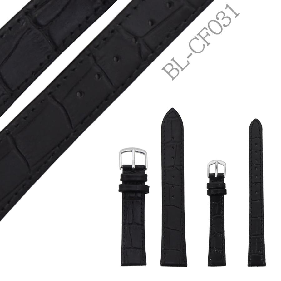 時計バンド カーフ レザー 牛革 ブラック 黒 替えバンド Bl Cf031 1 Crepha 192 Shopooo By Gmo 通販 Yahoo ショッピング
