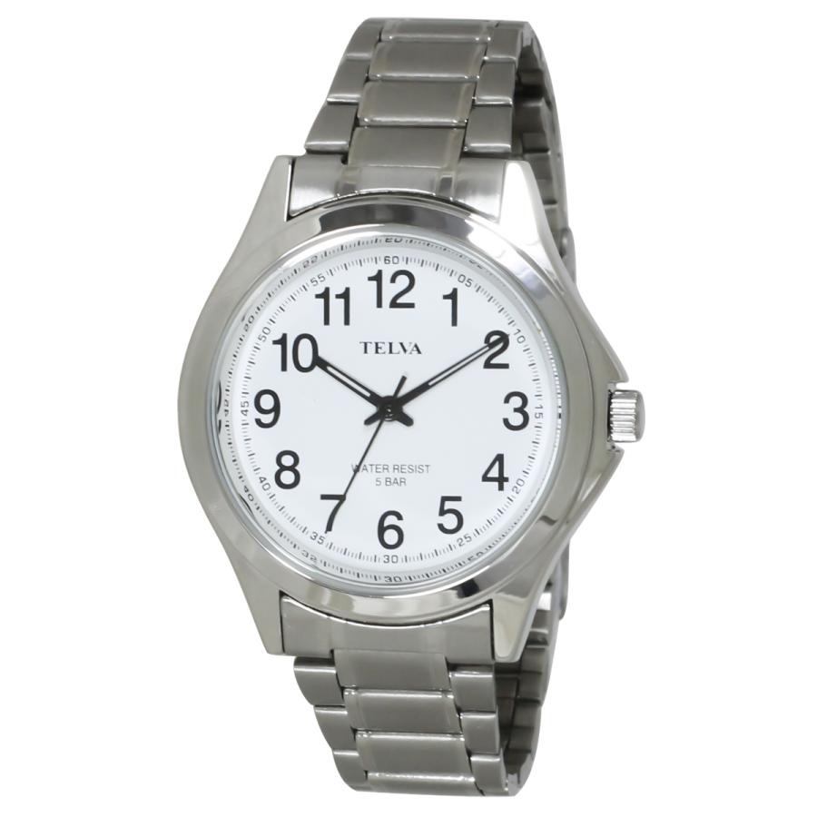 マーケット クレファー｜CREPHA TELVA メタルバンドモデル [メンズ腕時計 電池式] TE-AM150-CHS 通販 