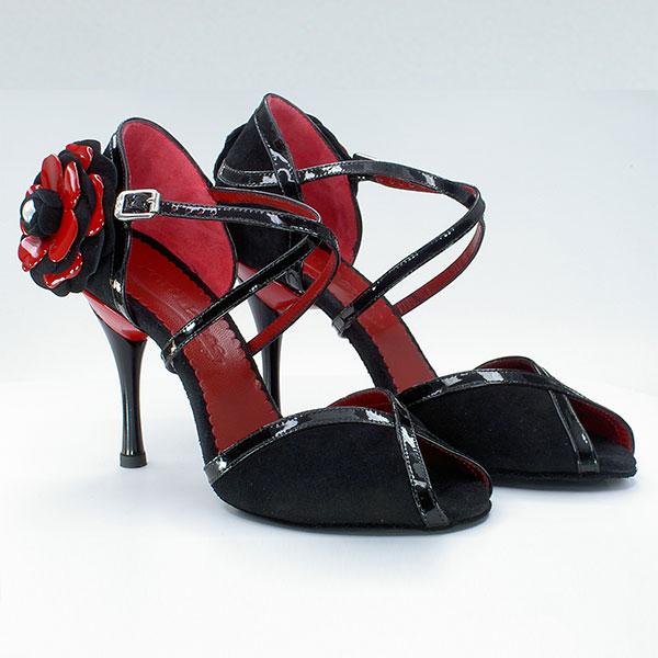 ★最終価格★ 社交ダンスシューズ ダンス ラテン シューズ ポートダンス Port Dance アウトレット 23.5cm R ヒール高85mm 《PD501 TANGO》 女性 レディース ダンスシューズ 【T2068847133】(10640円)
