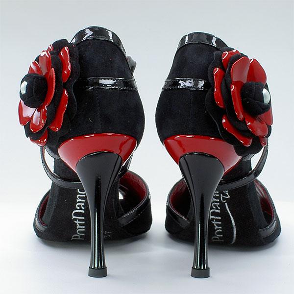 ★最終価格★ 社交ダンスシューズ ダンス ラテン シューズ ポートダンス Port Dance アウトレット 23.5cm R ヒール高85mm 《PD501 TANGO》 女性 レディース ダンスシューズ 【T2068847133】(10640円)