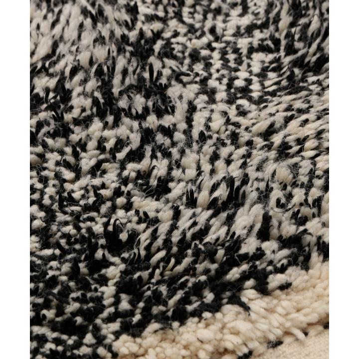 1点物】ベニワレンラグM ブラック杢 154×108cm世界に1つだけ