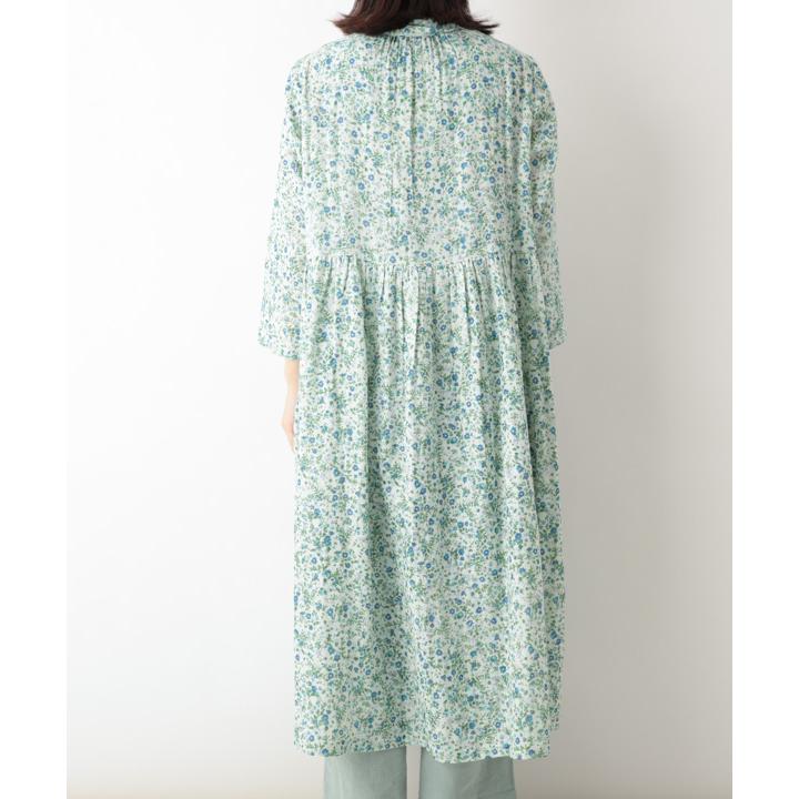 小花柄コットンダブルガーゼシャツワンピース : shopooo by GMO - 通販