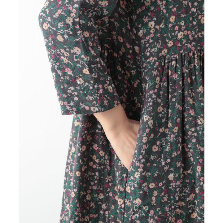 小花柄コットンダブルガーゼシャツワンピース : shopooo by GMO - 通販