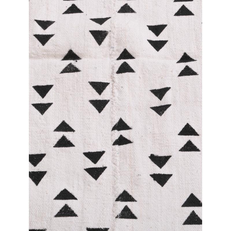 マリ 泥染布（ボゴランフィニ・白） 三角 E22013　156cm×99.5cm ボゴランフィニ 5cm 骨董品