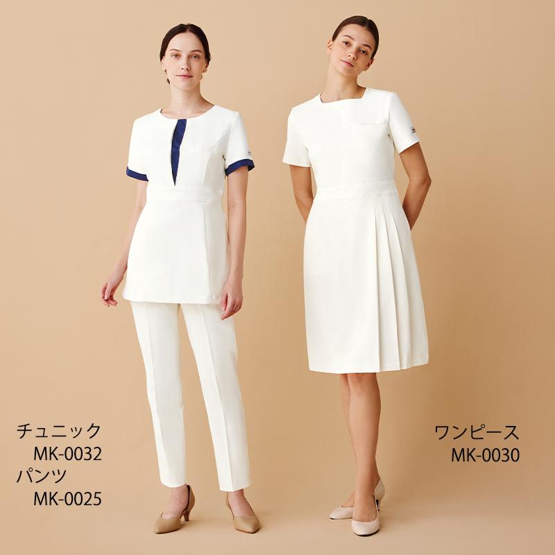 [在庫限り]ミッシェルクラン ワンピース MK0030 [透防止/制電/ストレッチ/制菌/工業洗濯対応] 美容 歯科 エステ クリニック 受付_7