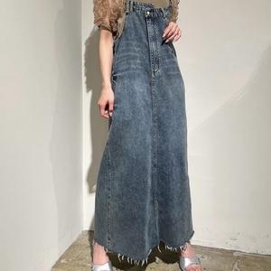 再入荷◇PaulineBleu(ポリーヌブルー)【裾フリンジデニム 再入荷◇PaulineBleu(ポリーヌブルー)【裾フリンジデニム
