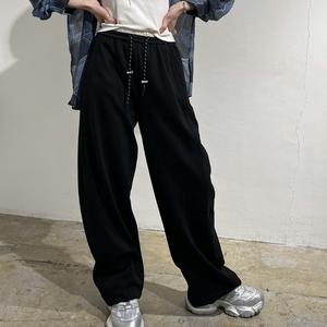 paulinebleu サイドベルトデザインコクーンワイドデニムパンツ　Mサイズ paulinebleu サイドベルトデザインコクーンワイドデニムパンツ Mサイズ