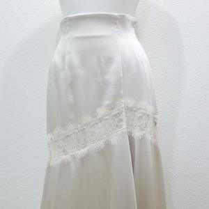 COCODEAL【サテンイレヘムレーススカート】76217208◇火曜日以外即日