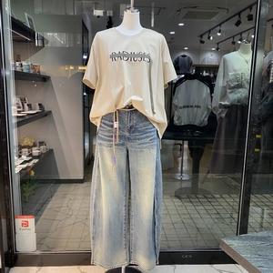 PaulineBleu(ポリーヌブロー)【コード付きピンタックデニムパンツ