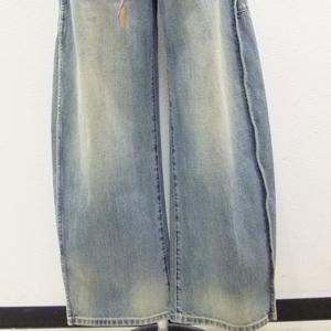 PaulineBleu(ポリーヌブロー)【コード付きピンタックデニムパンツ