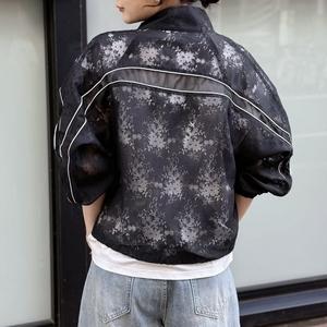 再入荷◇PaulineBleu(ポリーヌブロー)【レースシアーダブルZIPブルゾン