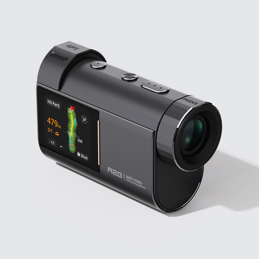 新品 R2G MATE HYBRID レーザー距離計測器 専用ケース付き グレー 楽天市場】R2G レーザー距離計 MATE HYBRID グレー ゴルフ