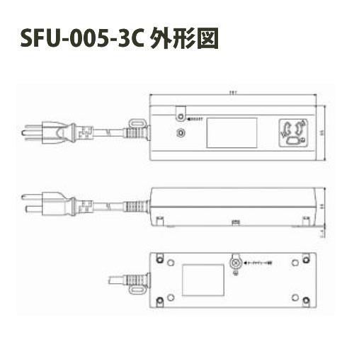 コトヴェール ノイズ・雷サージプロテクタ 抜けにくい3極タイプ 電磁波