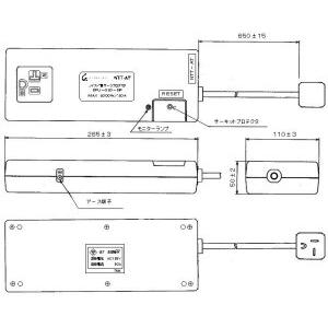 コトヴェール 高性能電磁波カット ノイズ・雷サージプロテクタ 20A