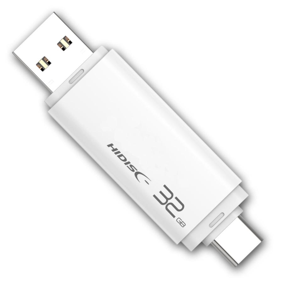 HIDISC USB3.2 Gen2 Type-C メモリ Type-Aコネクタ搭載 HDUF134C32G3C｜itempost｜07
