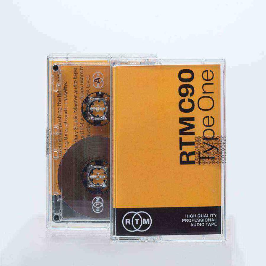 RECORDING THE MASTERS】オーディオカセットテープ RTM C-90 Made in