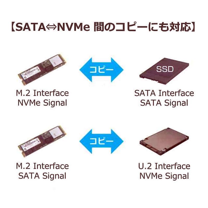 M.2/U.2 PCIe NVMe SSD デュプリケーター/消去装置 15ポート NV-BM1600Hの画像