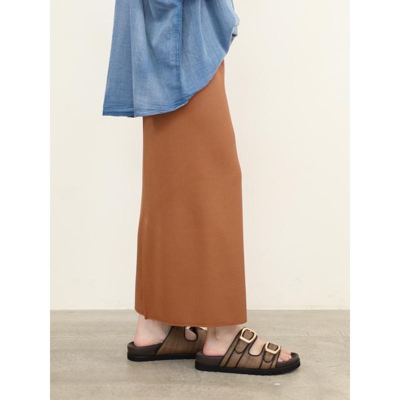 アヤン　ayane 定番　リブペンシルスカート　38ブラウン　茶色 ayane】リブペンシルスカート : shopooo by GMO - 通販 - Yahoo