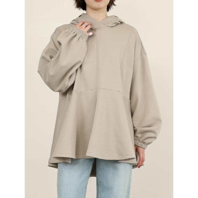 最終価格です　新品タグ付【ayane】 高機能生地デザインパーカー　グレージュ ayane】高機能生地フレアパーカー : shopooo by GMO - 通販 - Yahoo