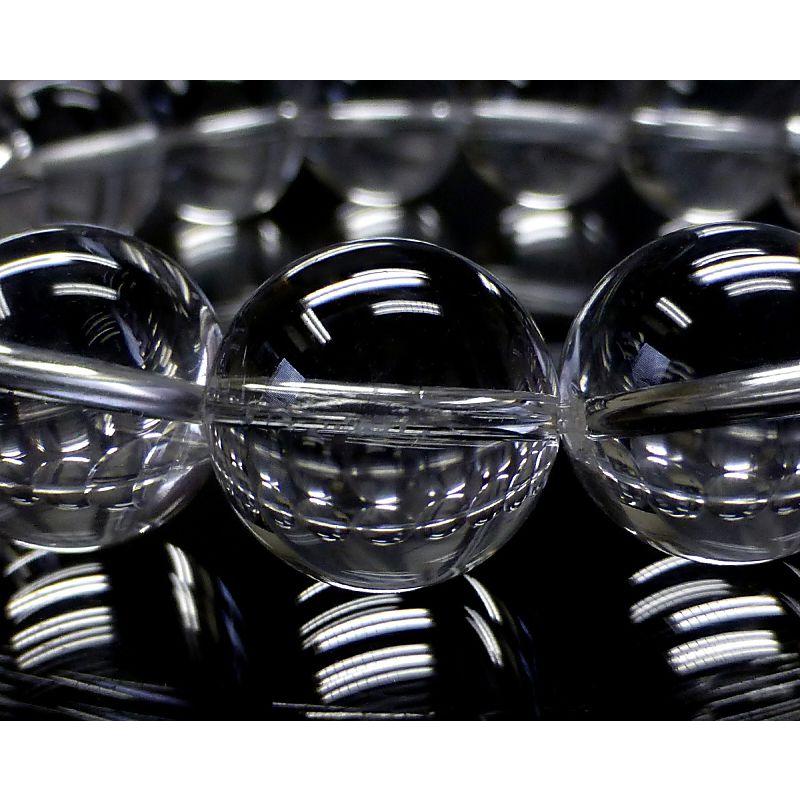 高品質 天然水晶 多面カットブレスレット 大玉｜13-15mm 内径19cm 天然水晶 ブレスレット 14mm玉 最高級（5A） : shopooo by GMO - 通販