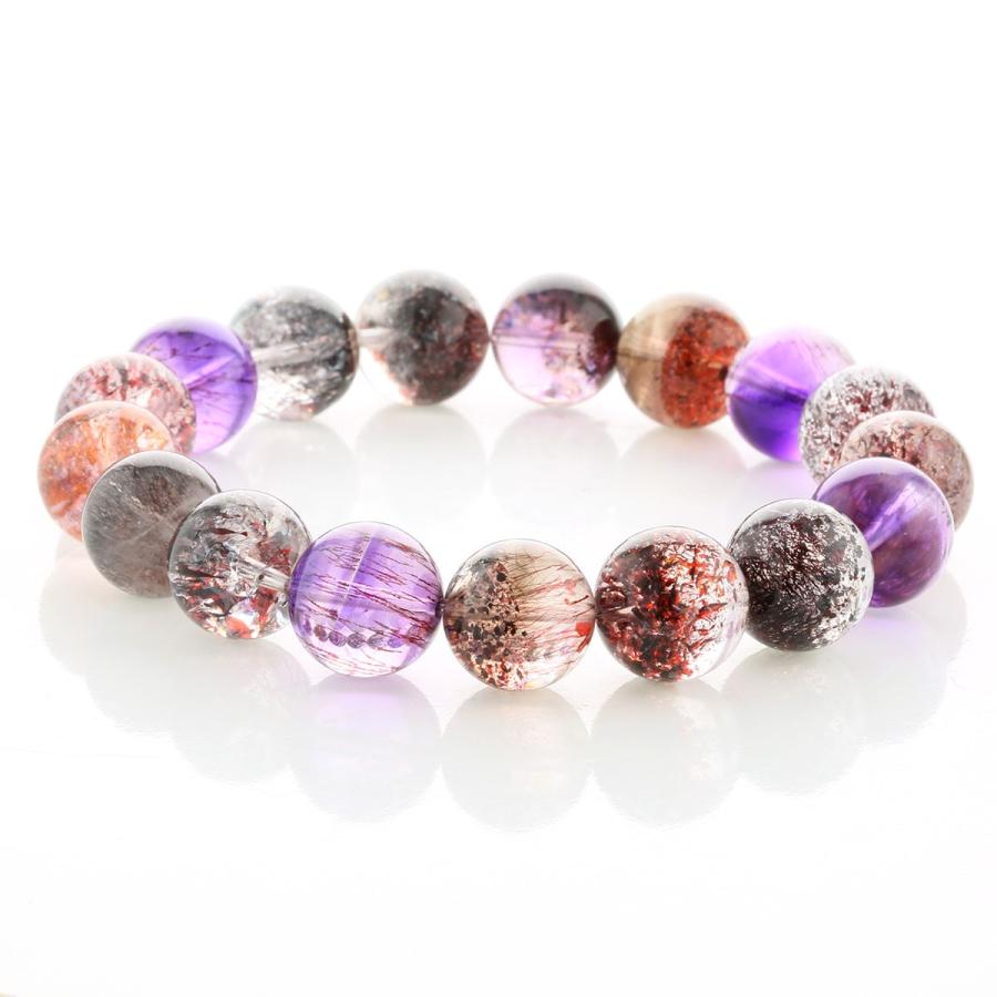 最高級【プレミアム】 スーパーセブン ブレスレット 12.5mm玉 No.1