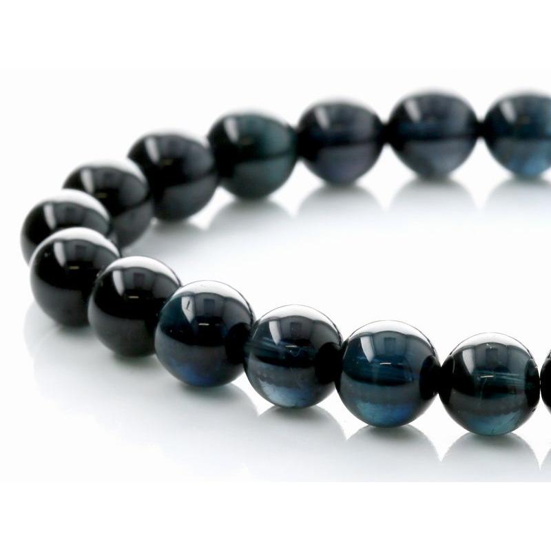 数量限定 インディゴライト （ブルートルマリン） ブレスレット 7.5mm玉 No.2 （鑑別書付） 最高級【プレミアム】 【UO2991849060】(105952円)
