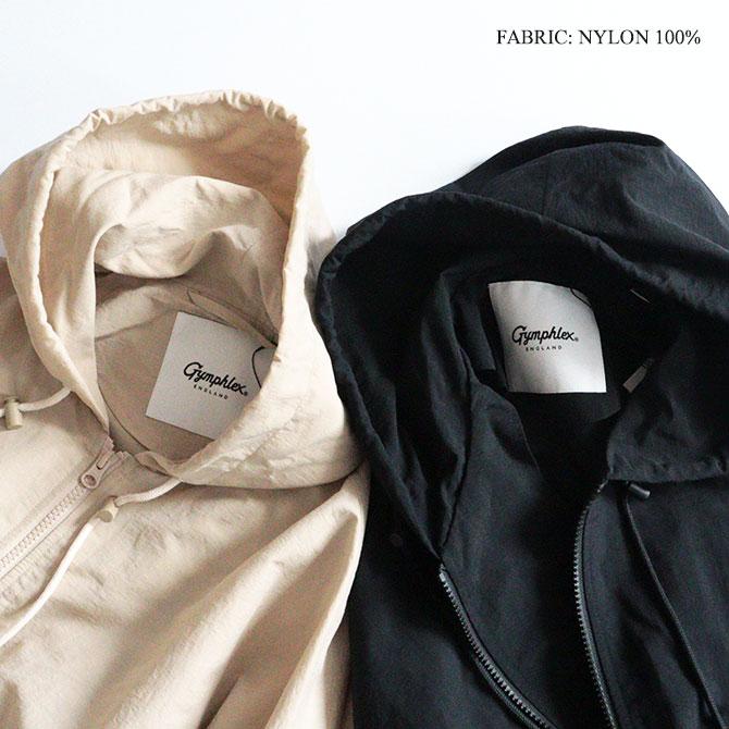 送料無料】【2026SS】Gymphlex[ジムフレックス] NYLON DYED POPLIN