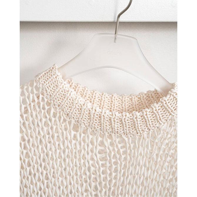 送料無料】【2026SS】anuke[アンヌーク] Tapeyarn Loose Knit テープ