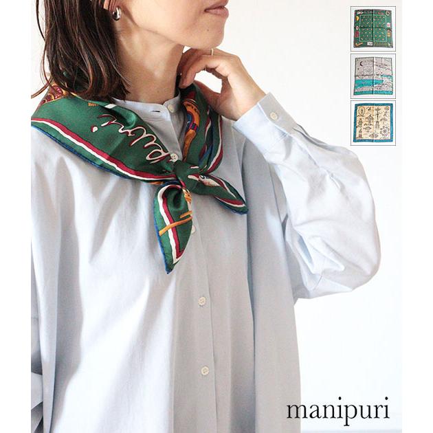 送料無料】【2026AW】【ネコポス発送】manipuri［マニプリ］シルク