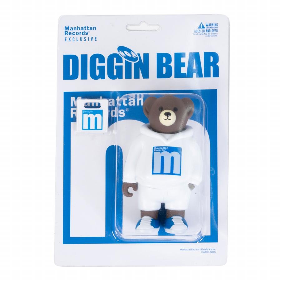 レア】Manhattan Records DIGGIN BEAR フィギュア INTERBREED : Diggin