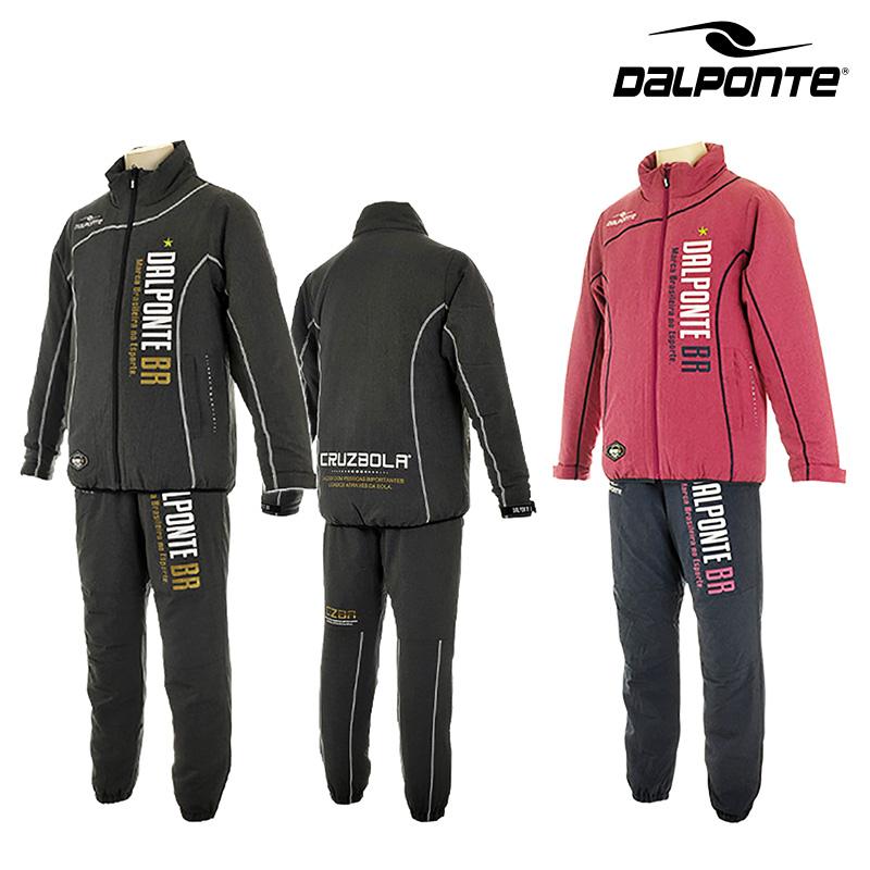 DalPonte ウーブン上下セット DPZ0190 ブラック XL ダウポンチ/DALPONTE ストレッチウーブン中綿スーツ/上下中綿アウター