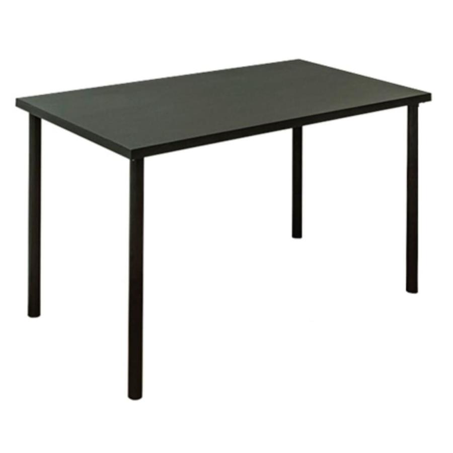 フリーテーブル　120cm幅　奥行き60cm　TY-1260BK　ブラック