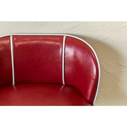 Fuga ダイニングバーチェア CLF-11RD レッド アンティーク fuga