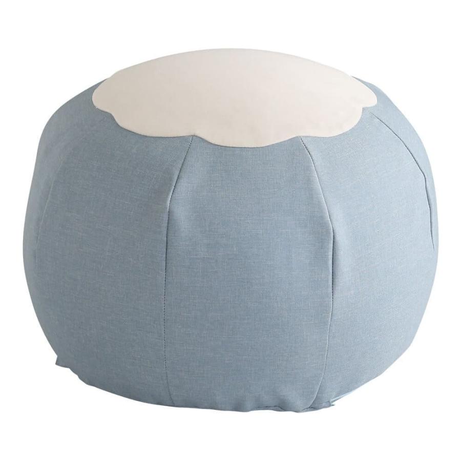かわいいお花型ビーズクッション 【Maggie-マギー】 お部屋に合わせて選べる7色 SH-07-FBC-LBL ライトブルーの画像