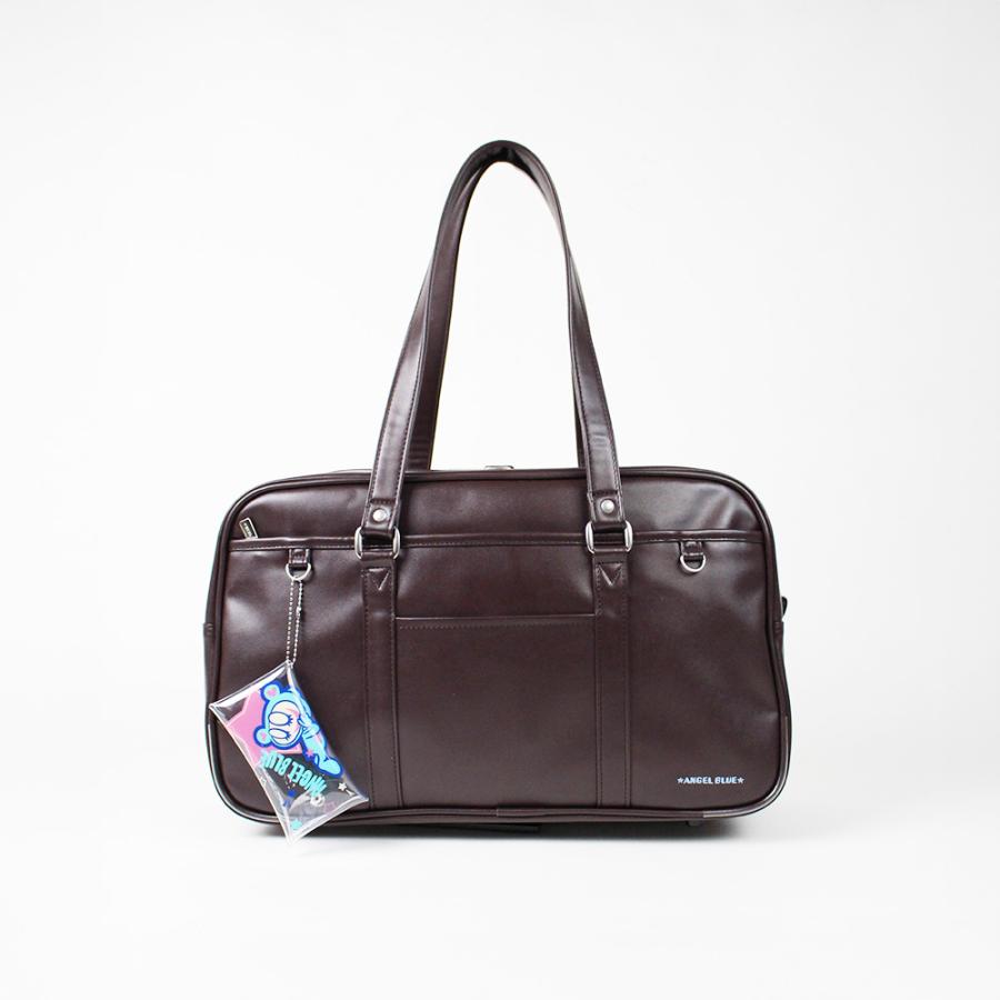 ANGEL BLUE エンジェルブルー 合皮 スクールバッグ スクバ ナカムラ君