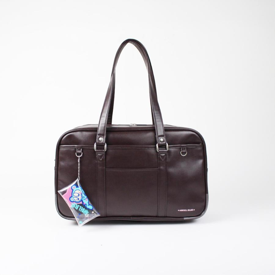 ANGEL BLUE エンジェルブルー 合皮 スクールバッグ スクバ ナカムラ君