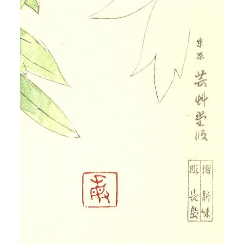 松尾敏男（まつお としお） 牡丹 木版画 : shopooo by GMO - 通販