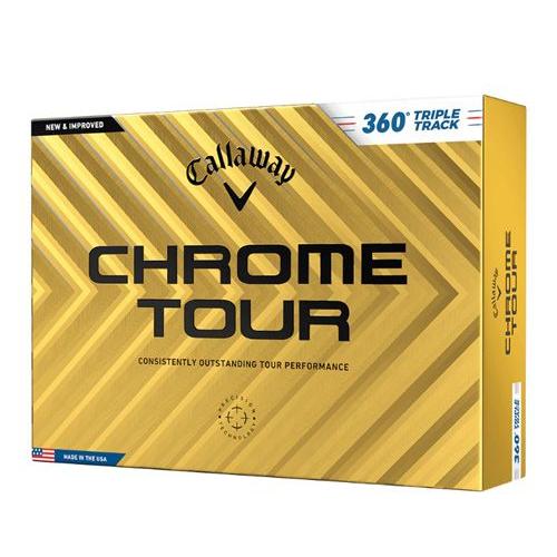 【数量限定】【送料無料】キャロウェイ■クロムツアー 360°■トリプルトラック■ホワイト■1ダース | 